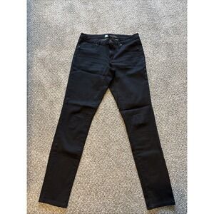 Womens Mossimo Black Denim Legging Jeans‎ Size 8